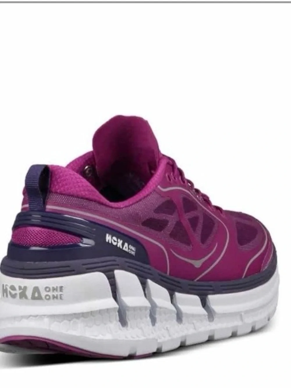 Hoka Women’s Magenta/Purple Athletic Running Shoe